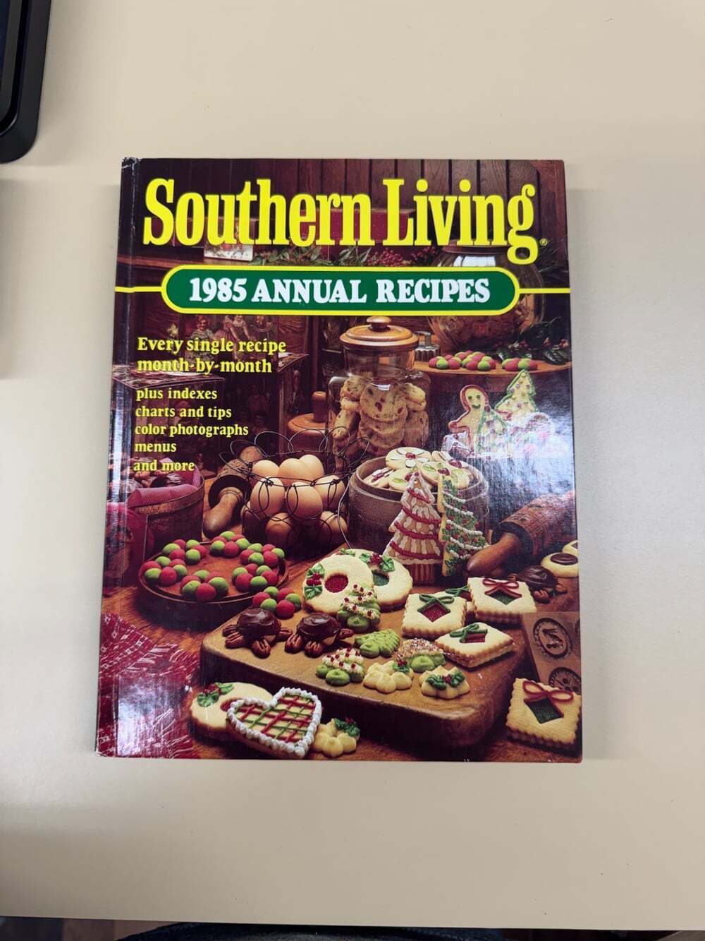 Southern Living 1985 Annual Recipes Cookbook Oxmoor House Vintage Hardcover